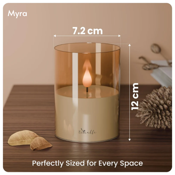 Flame Glow Candle Lamp