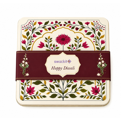Floral Tin Box