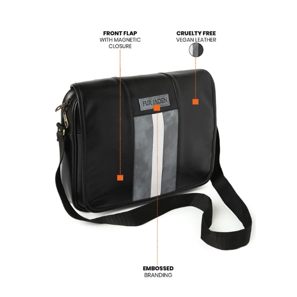 Fur Jaden Messenger Bag