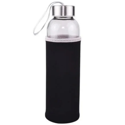 Glass Bottle with Sleeve