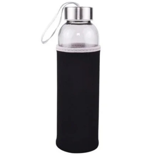 Glass Bottle with Sleeve