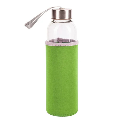 Glass Bottle with Sleeve