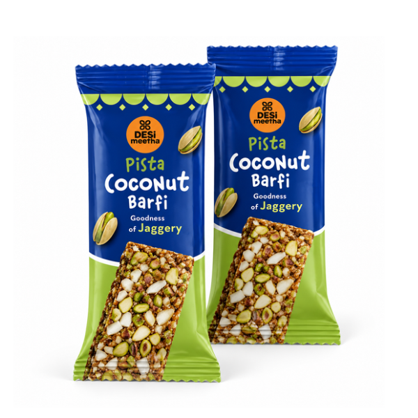 GO DESi Coconut Barfi