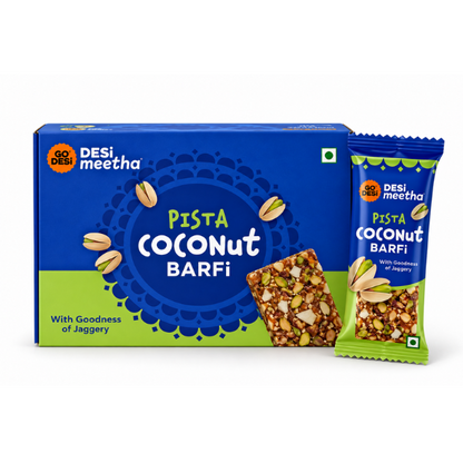 GO DESi Coconut Barfi