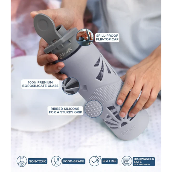 Glasafe Silicone Bottle 750 ml