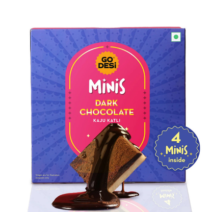 Go Desi Dark Chocolate Kaju Katli