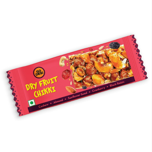 Go Desi Dry Fruit Chikki