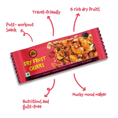 Go Desi Dry Fruit Chikki