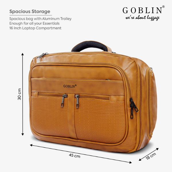 Goblin Arcade Hybrid Plus Travel cum Office Bag