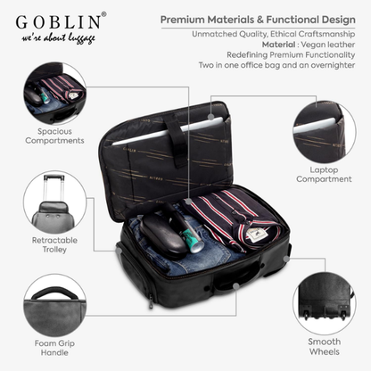 Goblin Arcade Hybrid Plus Travel cum Office Bag
