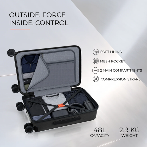 HRX Force Urban Trolley with Laptop Compartment