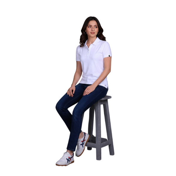 Indian Terrain Women's Polo T-Shirt