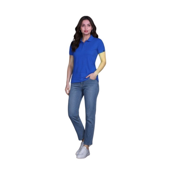 Indian Terrain Women's Polo T-Shirt
