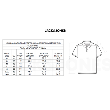 Jack & Jones Jacquard Polo T-Shirt