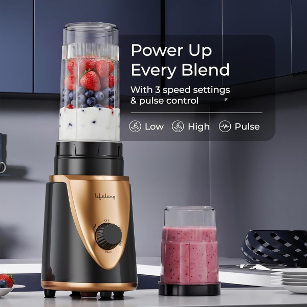 Lifelong Nutri Blender With 2 Jars