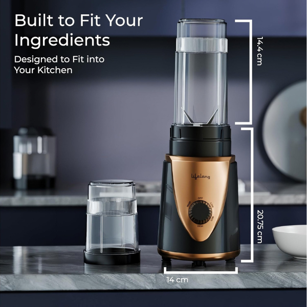 Lifelong Nutri Blender With 2 Jars