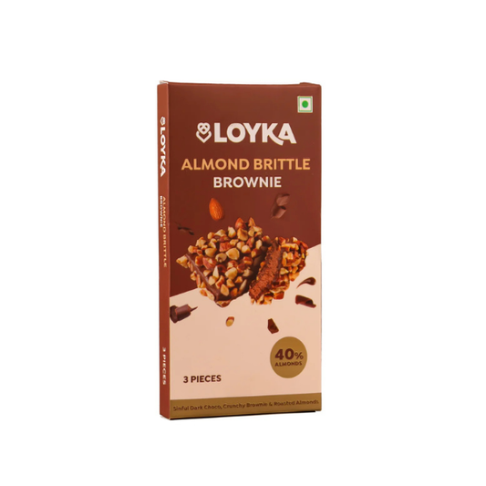Loyka Almond Brittle Browine