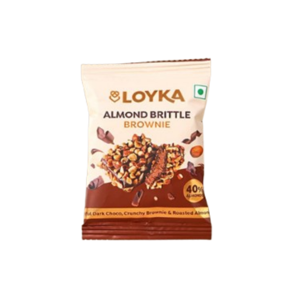 Loyka Almond Brittle Browine