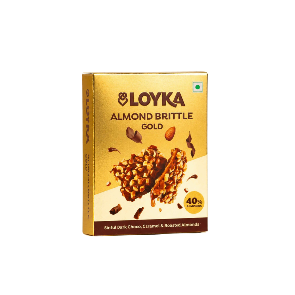 Loyka Almond Brittle Gold