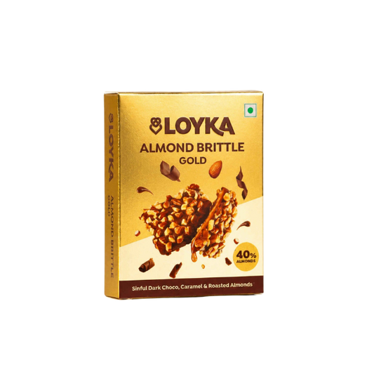 Loyka Almond Brittle Gold