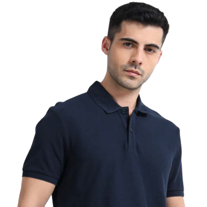 Marks & Spencer Jacquard Polo T-Shirt