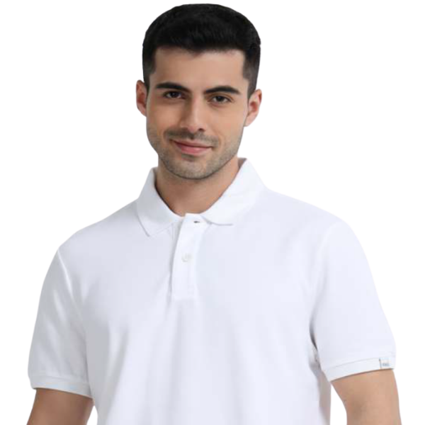 Marks & Spencer Jacquard Polo T-Shirt