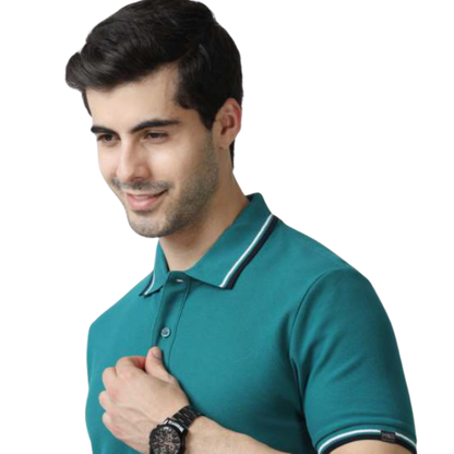 Marks & Spencer Polo T-Shirt with Tipping
