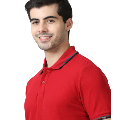 Marks & Spencer Polo T-Shirt with Tipping