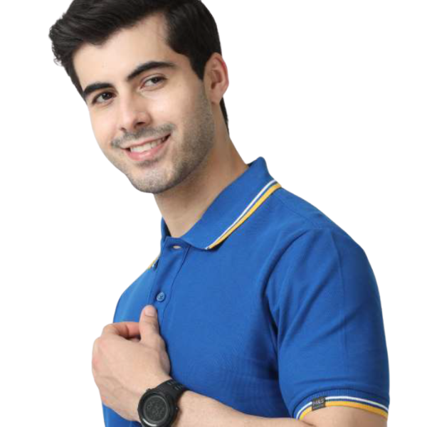 Marks & Spencer Polo T-Shirt with Tipping