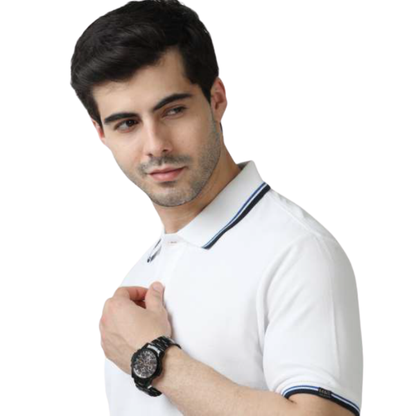 Marks & Spencer Polo T-Shirt with Tipping