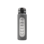 Motivational Borosilicate Glass Water Bottle
