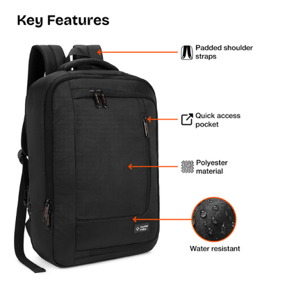Nasher Miles Equinox Backpack cum Messenger Bag