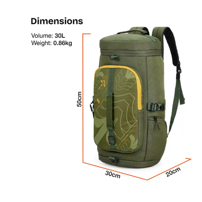 Nasher Miles Hunter Duffle cum Backpack