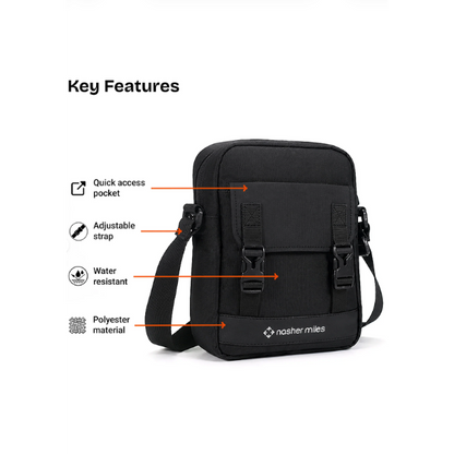 Nasher Miles Noir Sling Bag