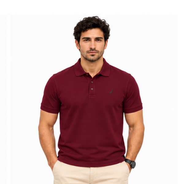 Nautica Polo Neck T-Shirt