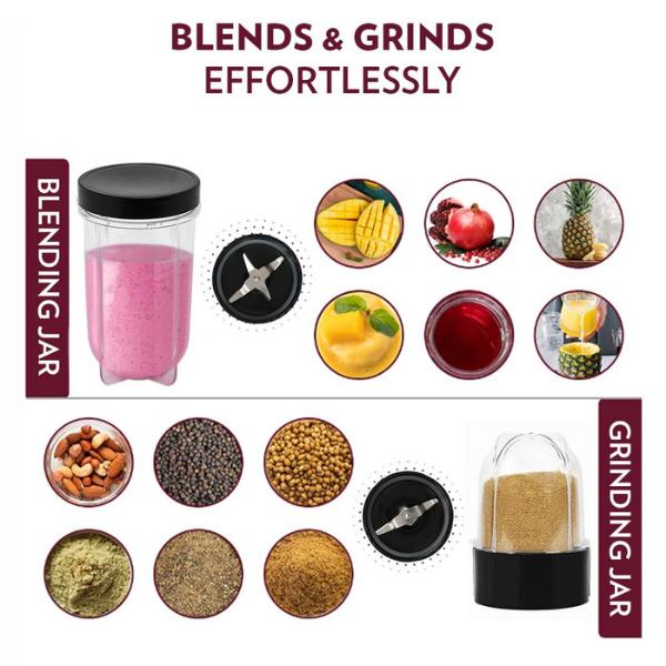 Borosil Nutrifresh Blender Grinder and Mincer