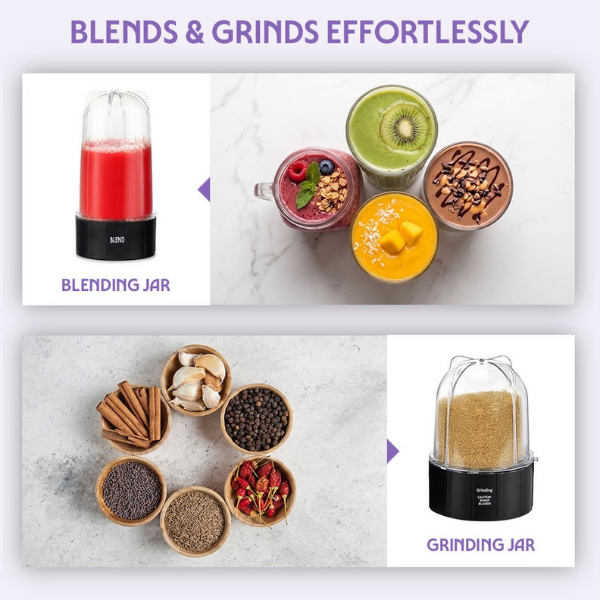 Borosil Nutrifresh Smoothie Maker & Grinder