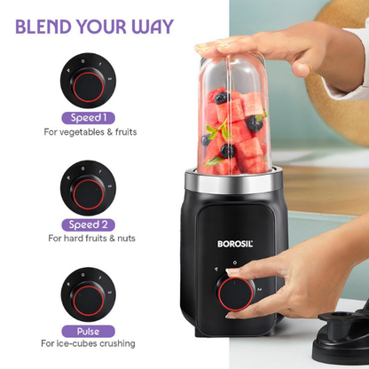 Borosil Nutrifresh Smoothie Maker & Grinder