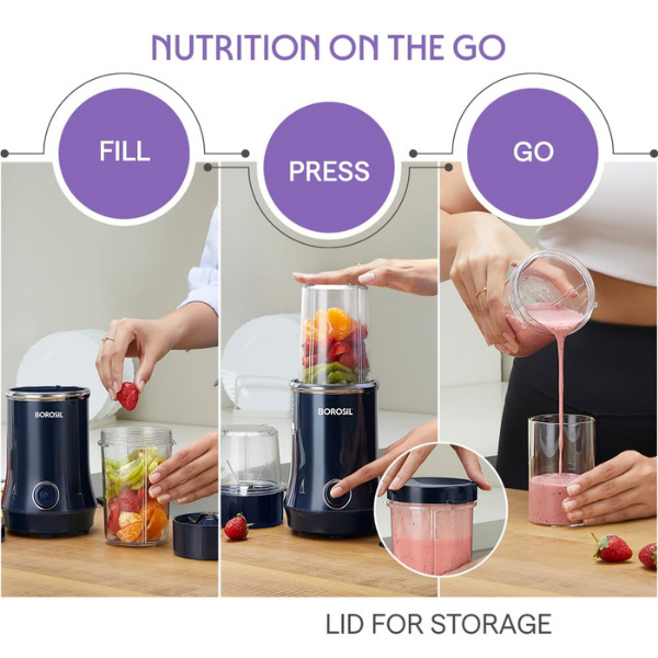 Borosil Nutrifresh Juicer & Smoothie Maker
