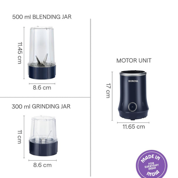Borosil Nutrifresh Juicer & Smoothie Maker