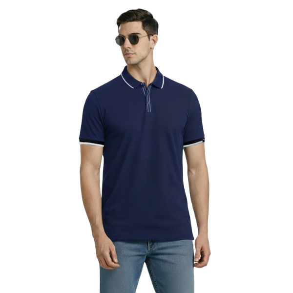 Pepe Jeans Madrid Polo T-Shirt with Tipping