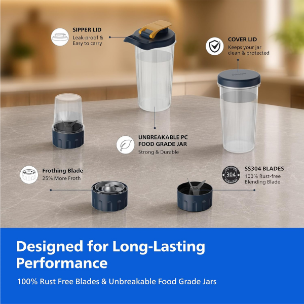 Philips Mini Blender 3 Jars