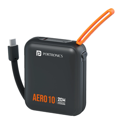 Portronics Aero 10 Fast Charging 10000mAh Powerbank