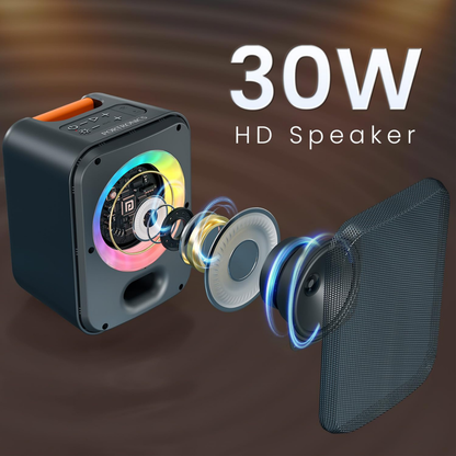 Portronics Apollo 30 Bluetooth Speaker With Wireless Karaoke Mic