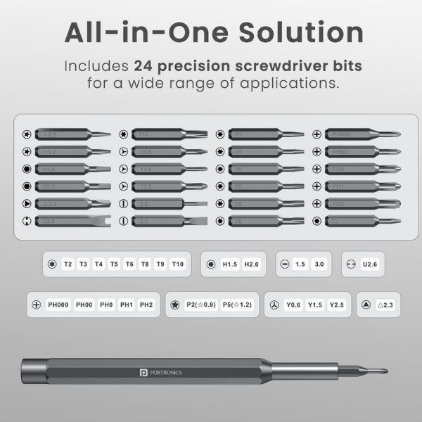 Portronics Bitbox Toolkit 24 in 1