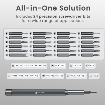 Portronics Bitbox Toolkit 24 in 1