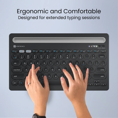 Portronics Bubble Dock Wireless Keyboard