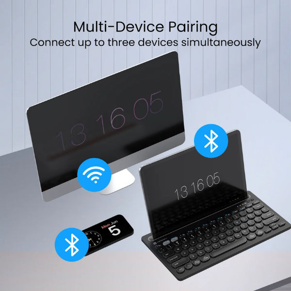 Portronics Bubble Dock Wireless Keyboard