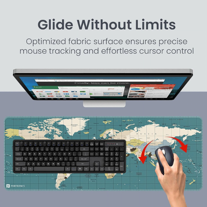 Portronics Comfipad Atlas Mouse Pad