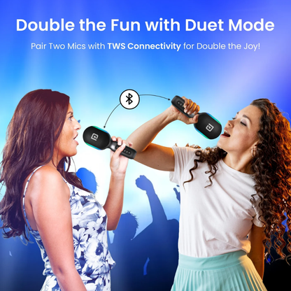 Portronics Dash 2 Wireless Karaoke Mic With Speaker